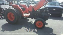 Great 2013 4x4 Kubota L4400-D Tractor 2100 HR add a backhoe loader NO MOWER