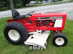 International 184 Tractor with Mower