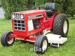 International 184 Tractor with Mower
