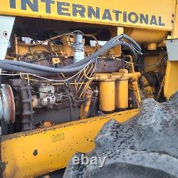 International 4100 Farm Tractor Diesel 4x4 4 Wheel Steering 23.1-26 10 Ply Tires