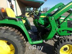 JOHN DEERE 3032E 4WD AND LOADER 2018 19HRS. WithWARR. WHY BUY NEW