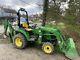 JOHN DEERE 3038e 4WD LDR BACKHOE 2016 With 800 Hrs EXC. COND