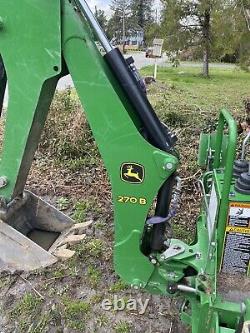 JOHN DEERE 3038e 4WD LDR BACKHOE 2016 With 800 Hrs EXC. COND