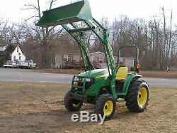 John Deere 4120 4 X 4 Loader Tractor