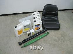 JOHN DEERE 855 COMPACT UTILITY TRACTOR 4WD with 52 Loader and 7 Backhoe, DIESEL