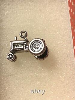 James Avery Sterling Silver Farm Tractor charm