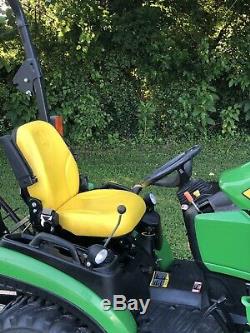 John Deere 1 Family Sub-Compact Tractors 1025R 4WD Loader 4X4 PTO Low Hours