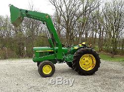 John Deere 1020 Diesel Tractor with Loader Excellent Used Condition 2,800 Hours
