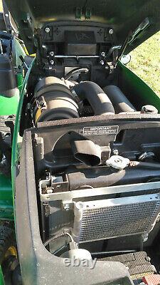 John Deere 1025R Compact Utility Tractor with H-120 Loader, Mower & Ballast Box