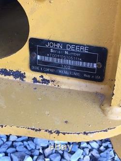 John Deere 110 TLB BackHoe Tractor Loader 4x4