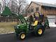 John Deere 2032R Tractor, 2016 Model, 60 Hrs, 32HP, 4x4, JD Loader, JD Backhoe