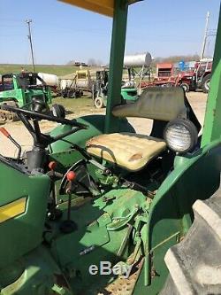 John Deere 2040 Diesel Tractor With JD 175 Loader And Remote Hydraulics