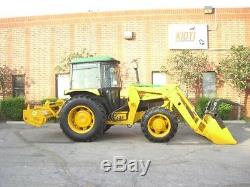 John Deere 2355 Farm Tractor Loader Low Hours Ex City 4wd With Mower Attachment