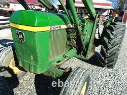 John Deere 2440 Tractor & Loader New Rubber- FREE 1000 MILE DELIVERY FROM KY