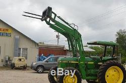 John Deere 2550 tractor with 245 loader 4x4