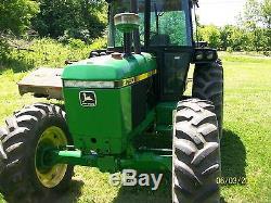 John Deere 2750 4 X 4 Good Cold Air Cond Cab Tractor