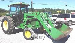 John Deere 2750 Tractor 3036 Hrs with Loader. Ships @ $1.85 per loaded mile
