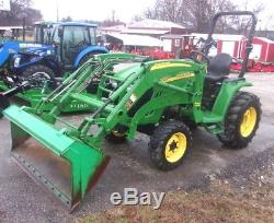 John Deere 3320 4x4 with JD 300 CX Loader FREE 1000 MILE SHIPPING