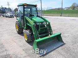 John Deere 3320 Compact Tractor WithJD 300CX Loader, 226 Hrs! , Cab, AC/Heat, 4x4