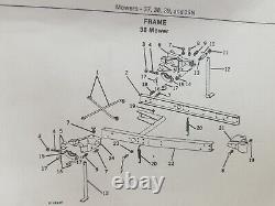 John Deere 38 Sickle Mower H 11243 Bracket number 21 on diagram