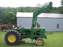 John Deere 4010 Industrial Tractor Rare only 280 Made