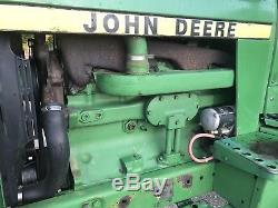 John Deere 4040 Farm Tractor. Factory 4post Canopy. Creeper Gear! Nice Tractor