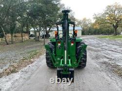 John Deere 4052M Farm Tractor with Loader Backhoe 4x4 PTO 3pt Hydrostatic