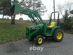John Deere 4200 4X4 Compact Loader Tractor with Only 1665 Hours