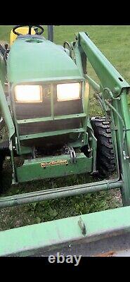 John Deere 4300 4x4 Tractor With Loader Hst- Runs and Looks Great