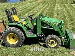 John Deere 4300 4x4 Tractor With Loader Hst- Runs and Looks Great