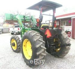 John Deere 5105 4x4 with JD 512 Loader & Low Hours! FREE 1000 MILE DELIVERY