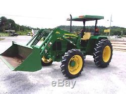 John Deere 5203 Tractor with JD 553 Loader 4x4