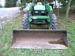 John Deere 5510 4X4 Loader Tractor
