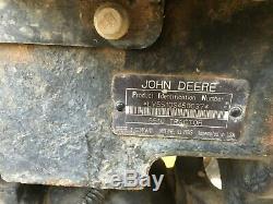 John Deere 5510 Tractor, MFWD & 541 Loader with 3 Attachments