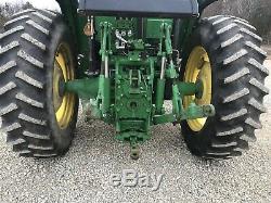 John Deere 6105D Farm Tractor. 4x4. Loader. Power Shuttle