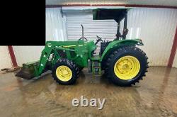 John Deere 6215 4x4 Orops With Euro Connect, Hay Fork And Buket