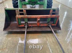 John Deere 6215 4x4 Orops With Euro Connect, Hay Fork And Buket