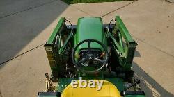 John Deere 755 Compact Utility Tractor with 70 loader and 60 Deck