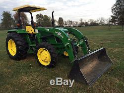 John Deere Model 5075E withh loader (low hrs, excellent condition)