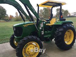 John Deere Model 5075E withh loader (low hrs, excellent condition)