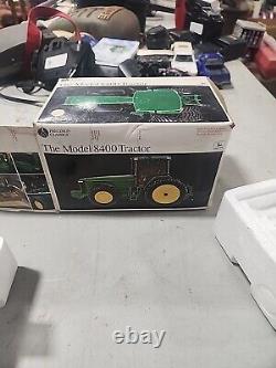 John Deere Model 8400 Precision Tractor With Rough Codnition Box See Pics Read