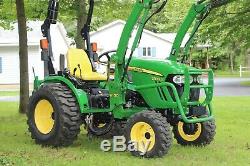 John Deere, utility tractor, tractor, loader, 2032R