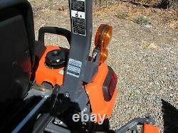 KUBOTA BX1880 TRACTOR 4X4 FRONT END LOADER With REAR 5 FT BLADE VERY LOW HOURS 61