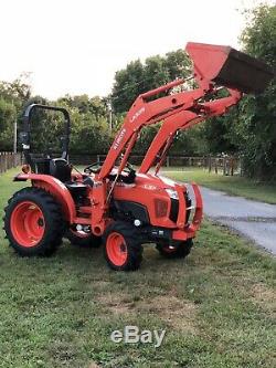 KUBOTA L3301 4x4 loader tractor 3 Point PTO 4WD Diesel Compact Hydrostatic