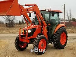 KUBOTA M7060 4x4 loader tractor. LOW HOURS! FREE DELIVERY