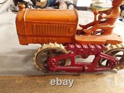 Kilgore Oh Boy 6 Inch Cast Iron Farm Tractor