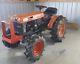 Kubota 4WD tractor B6000 diesel 2 cylinder With Bush hog blade 3 point hitch NICE