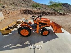 Kubota B6100 4x4 Diesel Tractor withAttachments