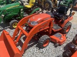 Kubota BX2350 4X4 Farm Tractor Withloader And 60 Belly Mower 210 Hrs