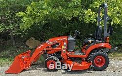 Kubota BX2680 with Loader & 60 Mower Deck Only 127 Hours! Athens, OH